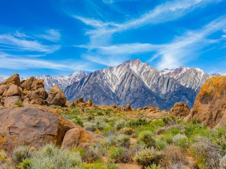 Alabama Hills Sierra Nevada Inyo County