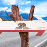 California State Wooden Sign 1
