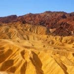Death Valley National Park California Zabriskie point eroded mudstones. 2 - California Places, Travel, and News.
