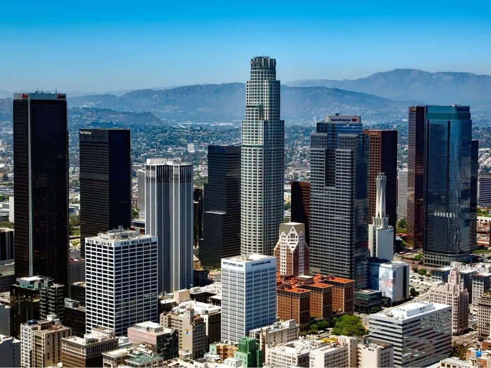 Los Angeles City Skyline