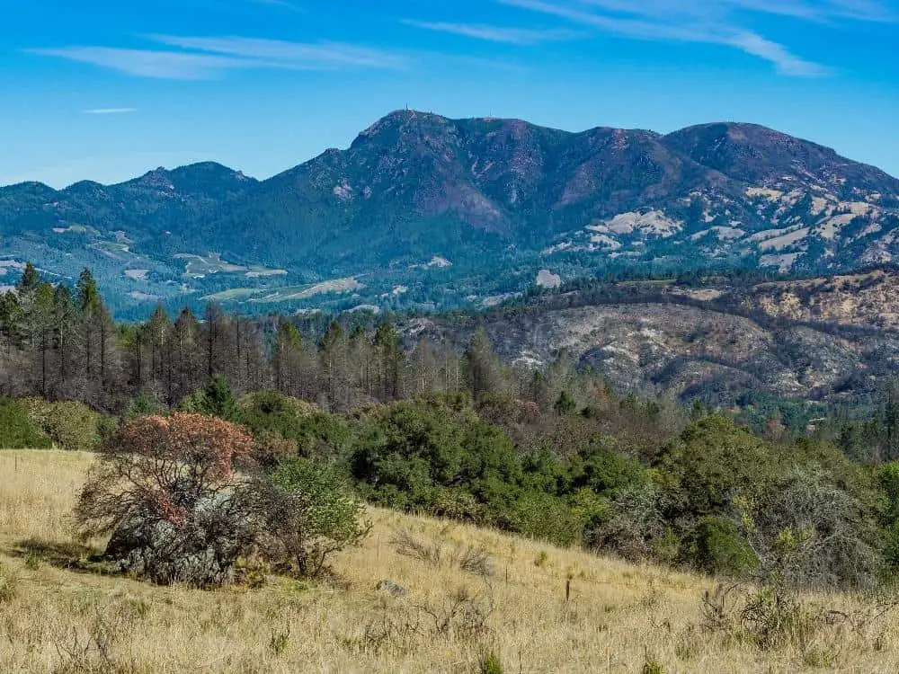 Mount Saint Helena Napa County California