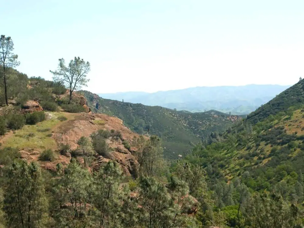 Pinnacles National Park California Valley view