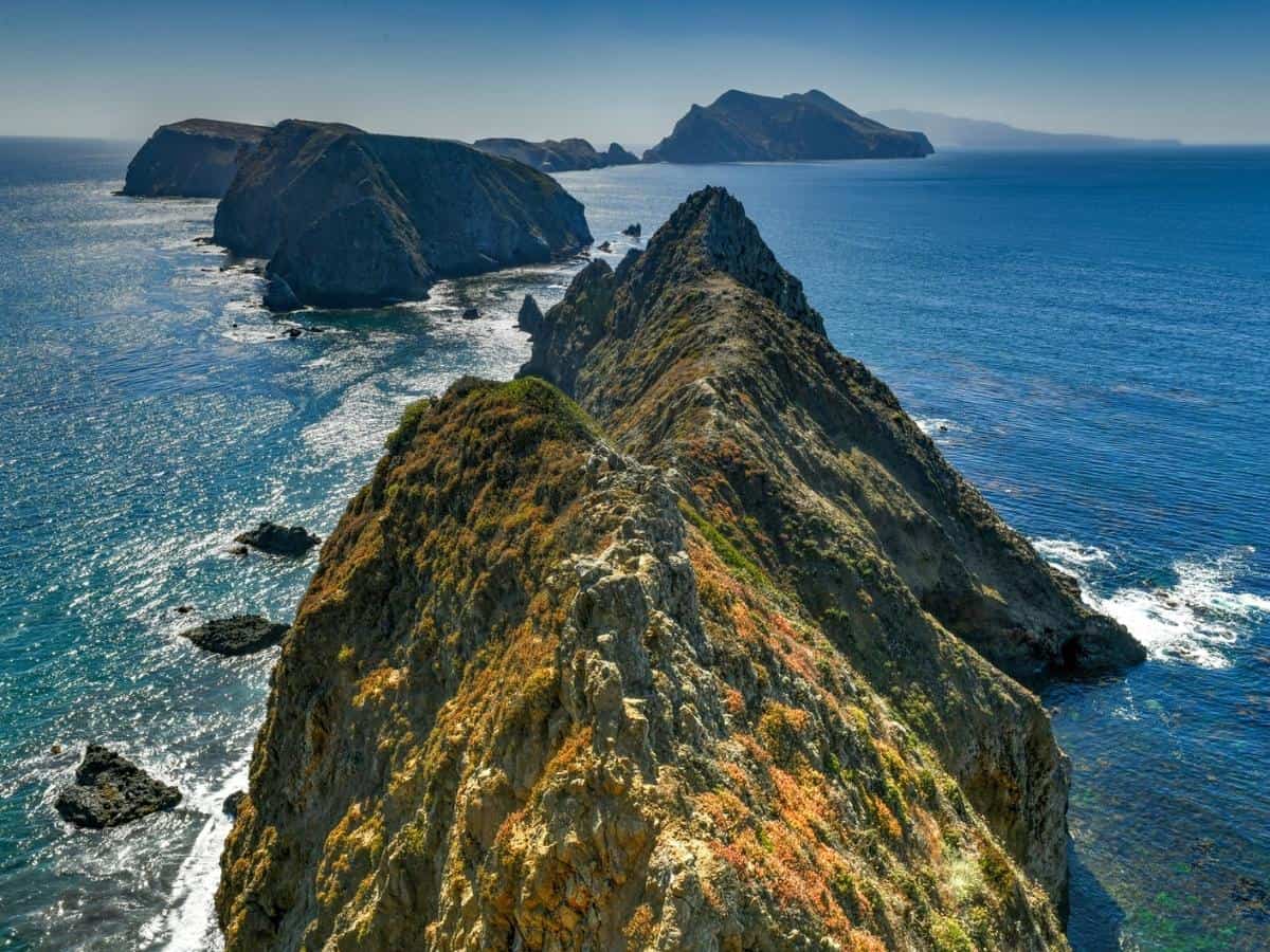 View From Inspiration Point Anacapa Island California In Channel Islands National Park. - California View