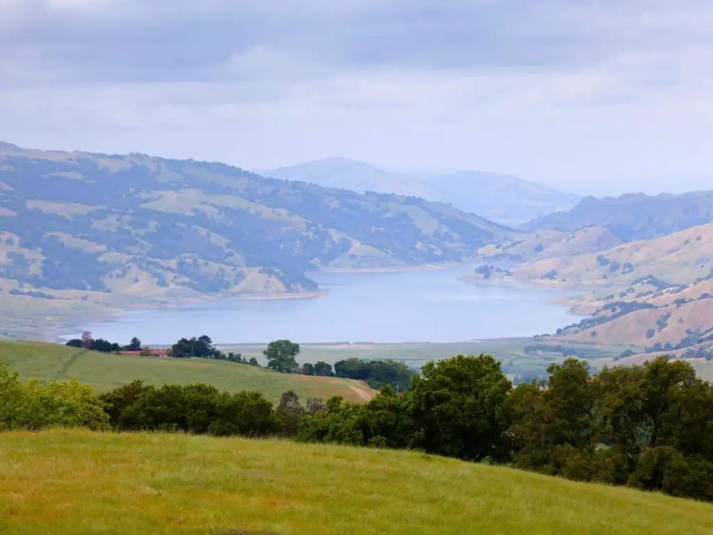 Calaveras Reservoir is a lake located primarily in Santa Clara County California - California Places, Travel, and News.