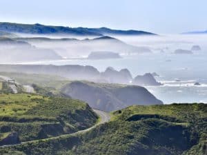 Foggy Morning At Bodega Bay Sonoma County Californias Pacific Coast. - California View