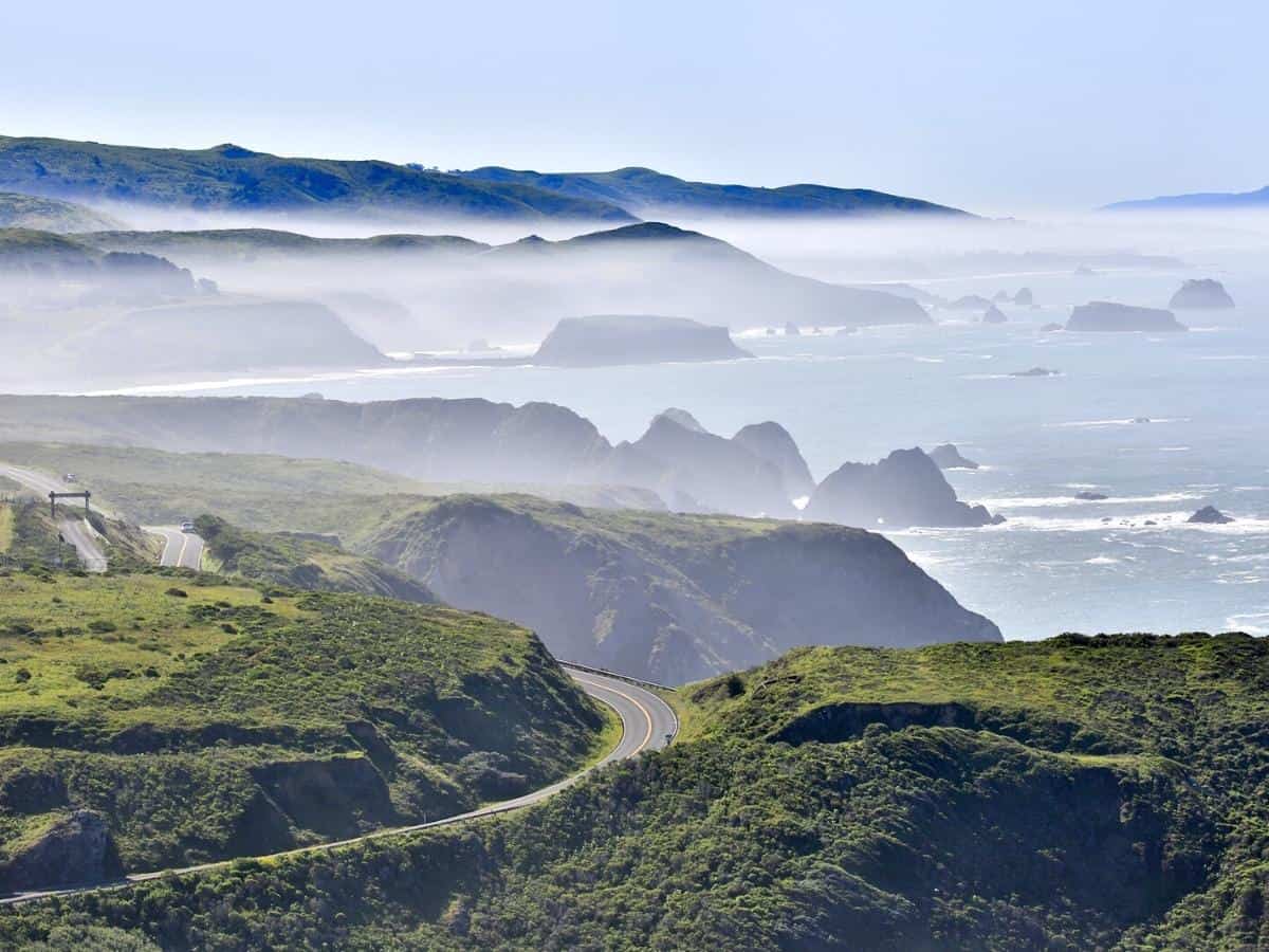 Foggy morning at Bodega Bay Sonoma County Californias Pacific Coast. - California Places, Travel, and News.