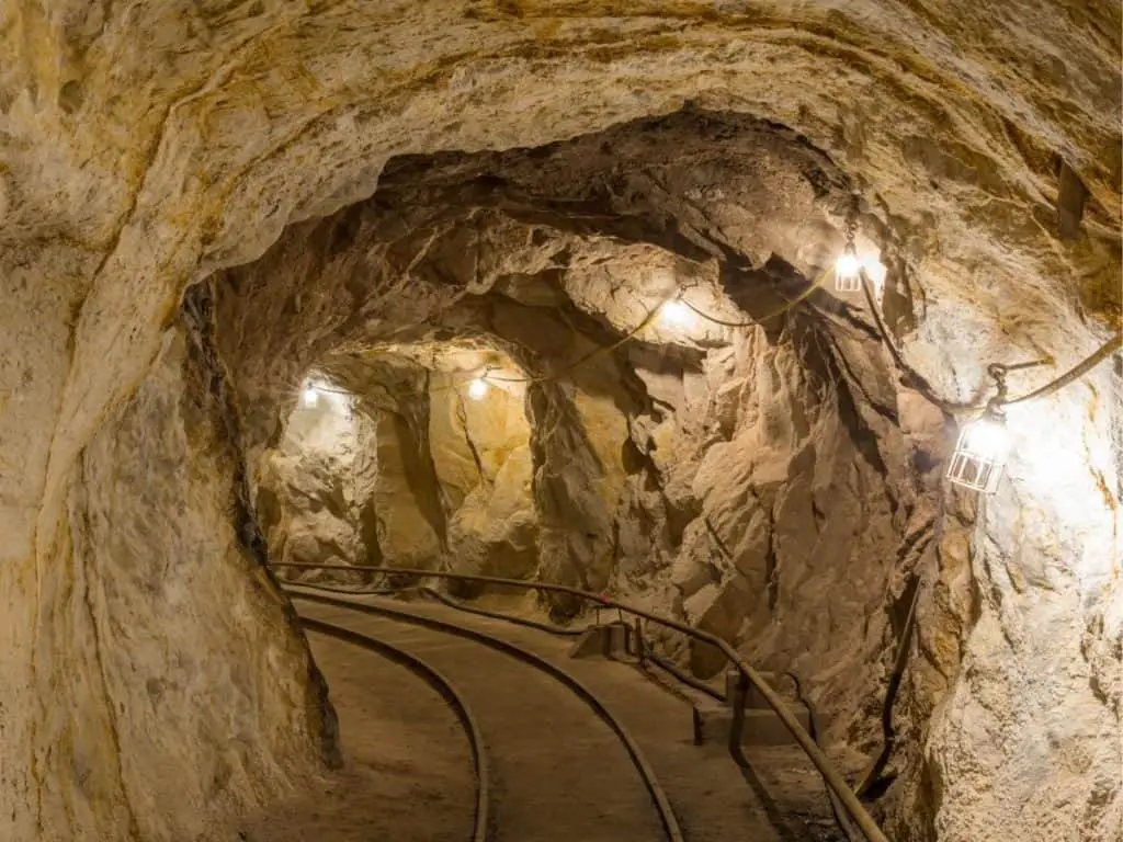 Inside Hazel Atlas Mine in Black Diamond Regional Preserve.Solano County California USA. - California Places, Travel, and News.