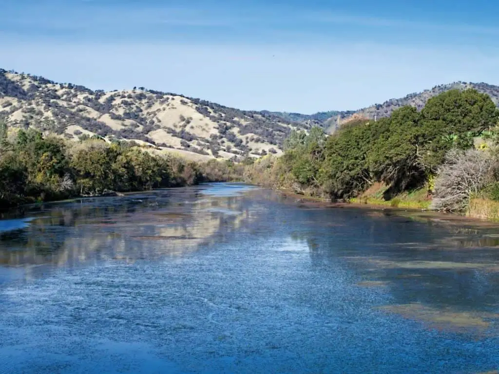 Lake solano on a winters day - California Places, Travel, and News.