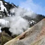Lassen National Volcanic Park in California Thermal Vent