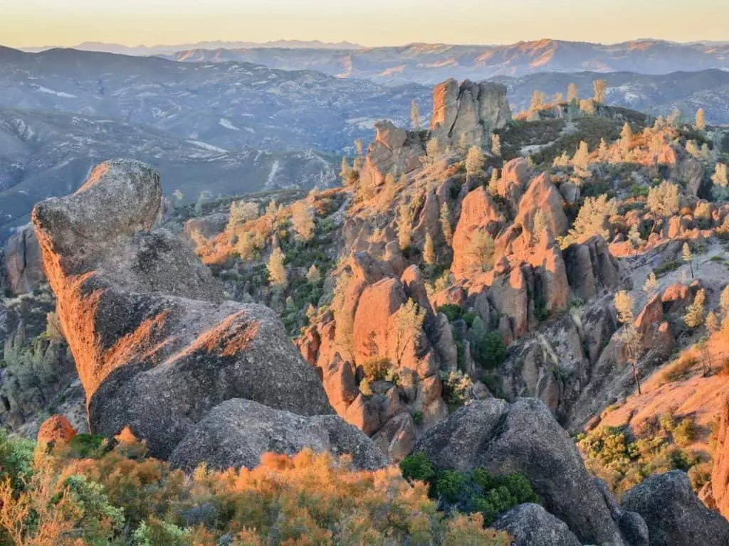 Last Sunight on Pinnacles National Park California - California Places, Travel, and News.