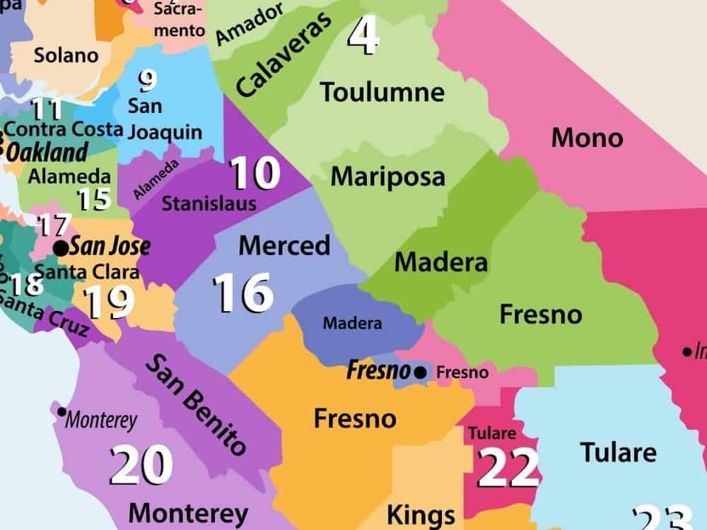 Madera County Map