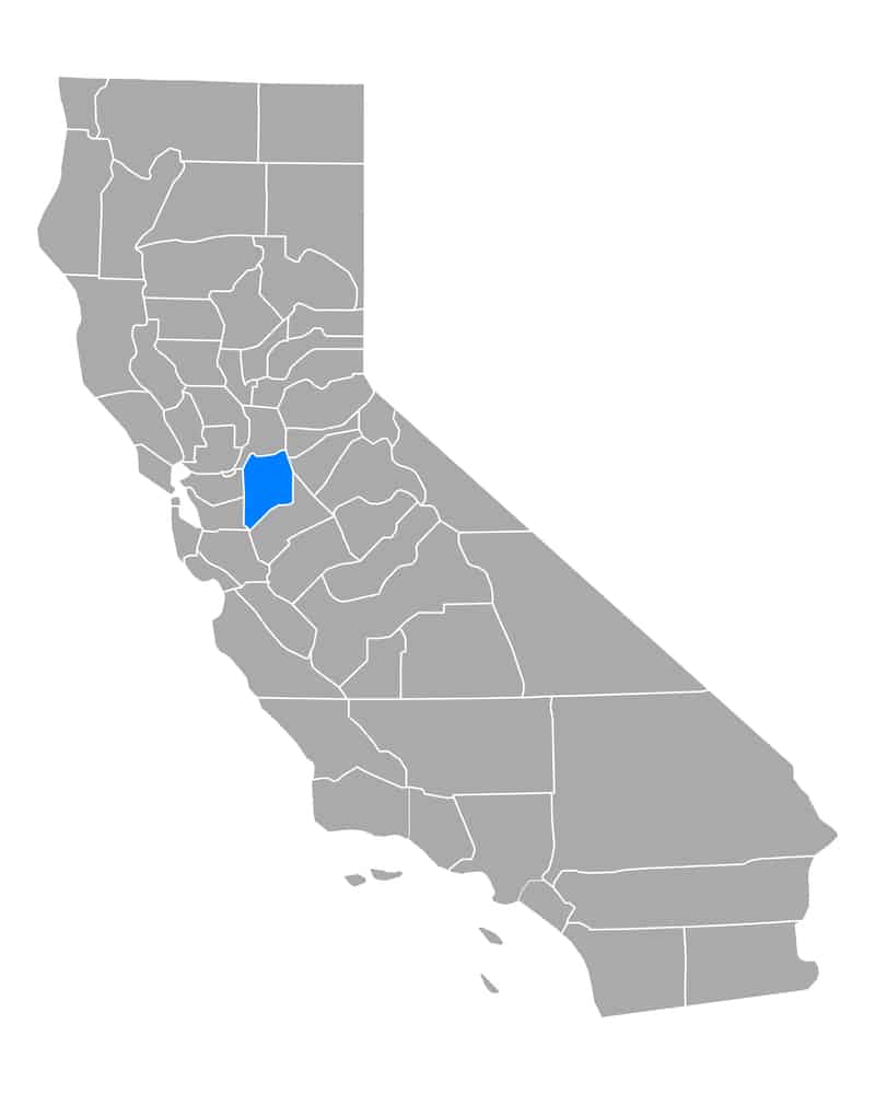 Map of San Joaquin in California - California Places, Travel, and News.