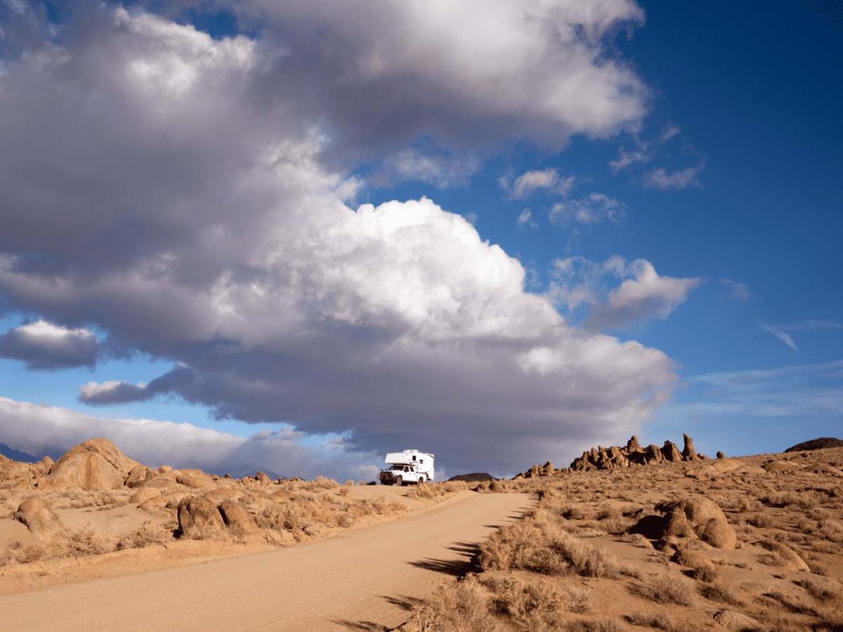 Off Road Recreation Alabama Hills Above Lone Pine California View - California Places, Travel, and News.