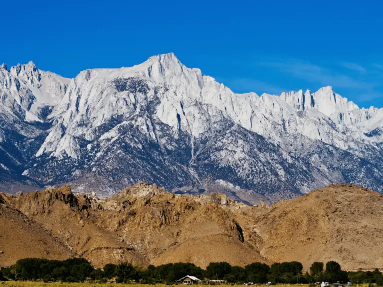 California Mountain Ranges Highest Best 2025 Sierra Nevada Mountains Mt. Whitney 768x576 