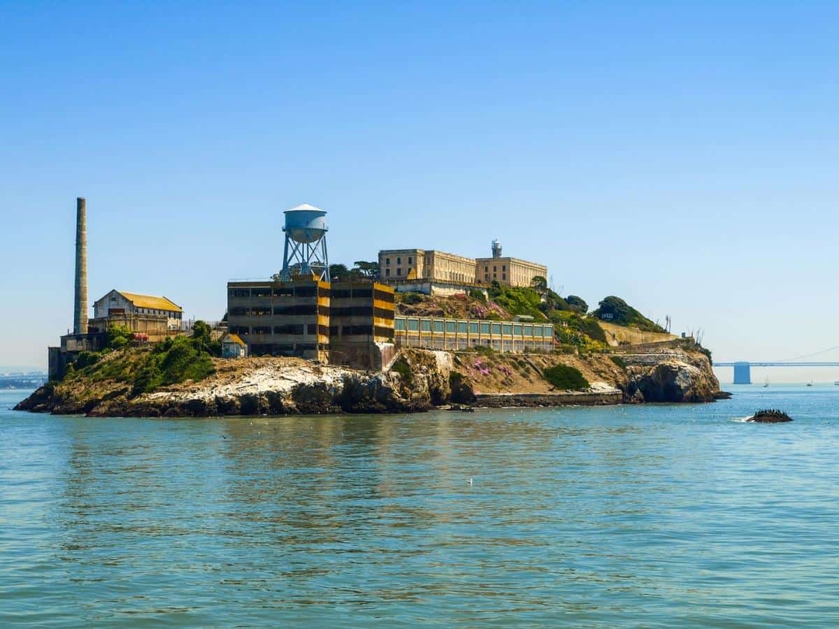 Alcatraz The Most Known Prison On The Island Near San Francisco. - California View