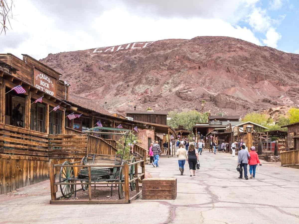 Calico Ghost Town MAY 23. 2015 Calico CA USA Calico is a ghost town in San Bernardino County California United States. Was founded in 1881 as a silver mining town. Now it is a county park - California Places, Travel, and News.