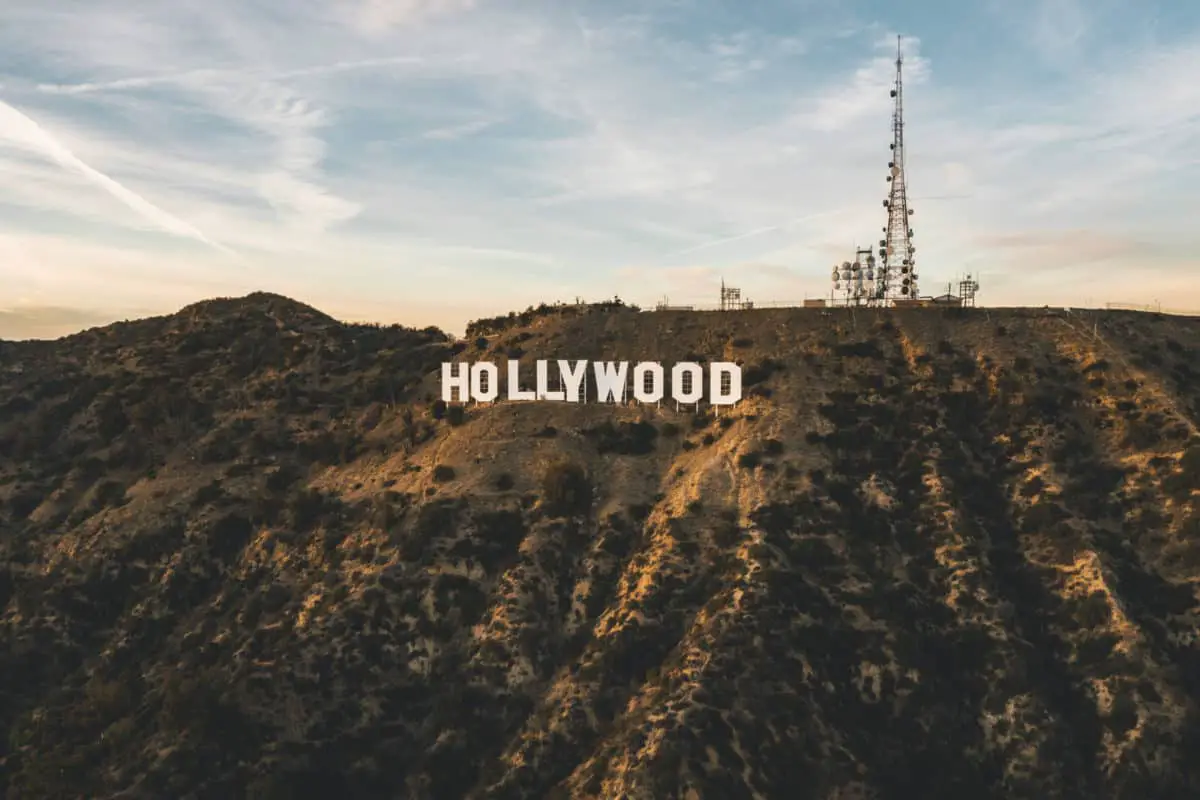 Famous Hollywood Sign In Mount Lee In Los Angeles California Hq. - California View