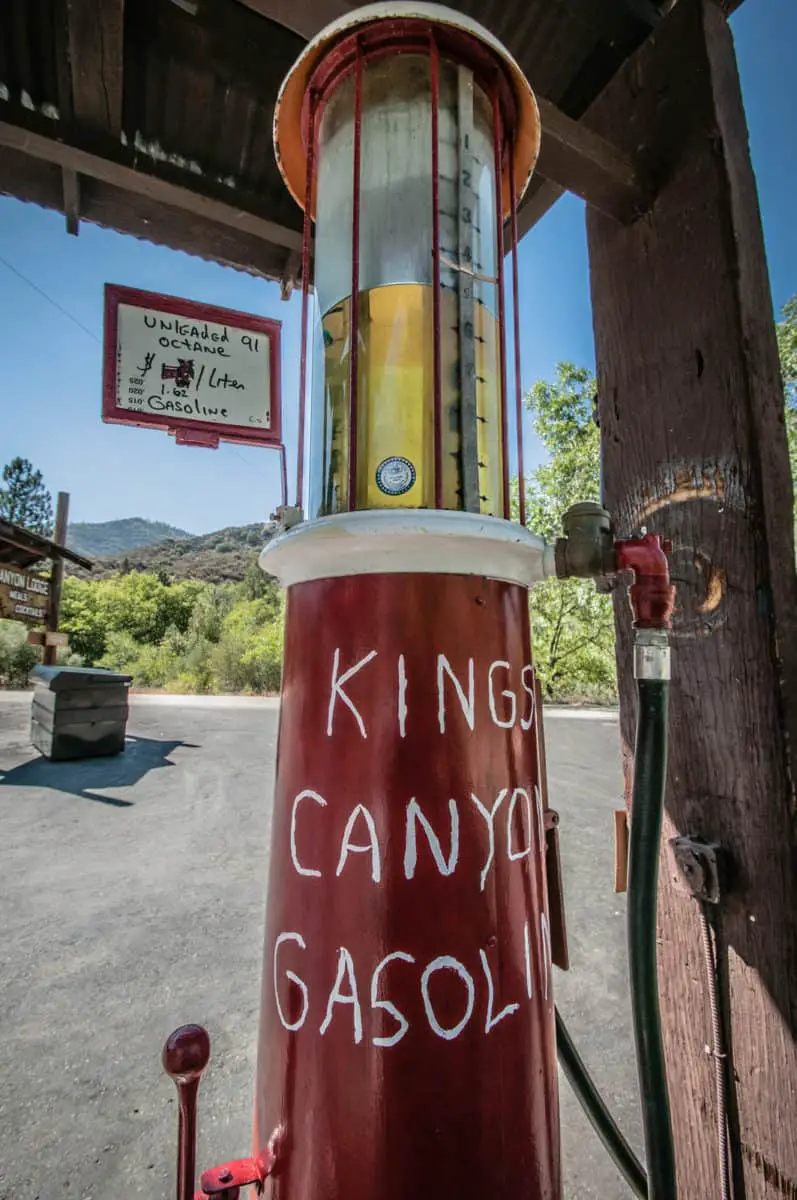 Kings Canyon Gas Station The Last On This Road. - California View