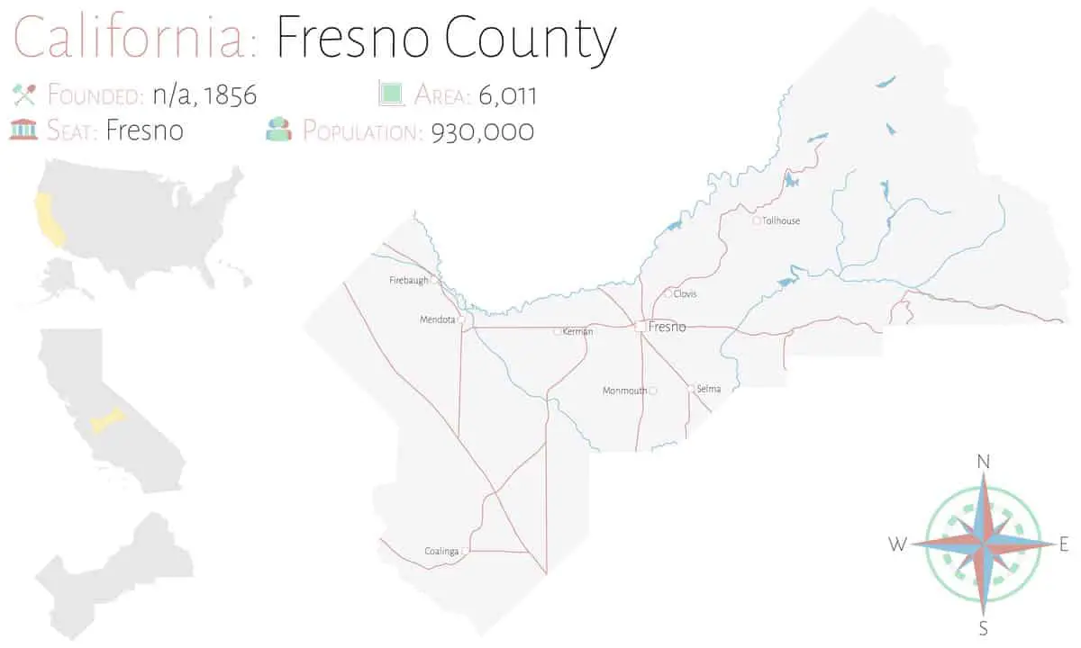 Fresno County California CA 2024