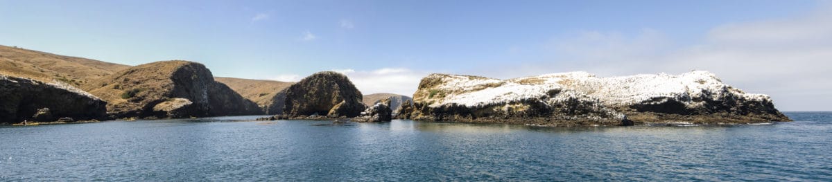 Santa Cruz Island California panorama. - California Places, Travel, and News.