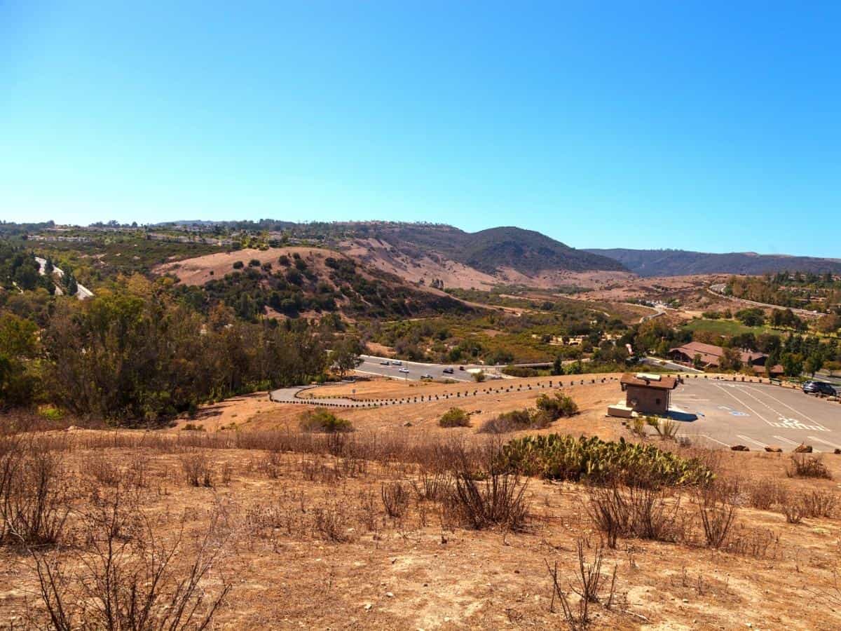Aliso Viejo Wilderness Park view from the top hill in California. - California Places, Travel, and News.
