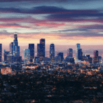 Los Angeles California City Skyline - California View