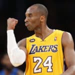 Los Angeles Lakers Kobe Bryant celebrates - California Places, Travel, and News.