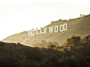 View Of Hollywood Sign Los Angeles California - California View