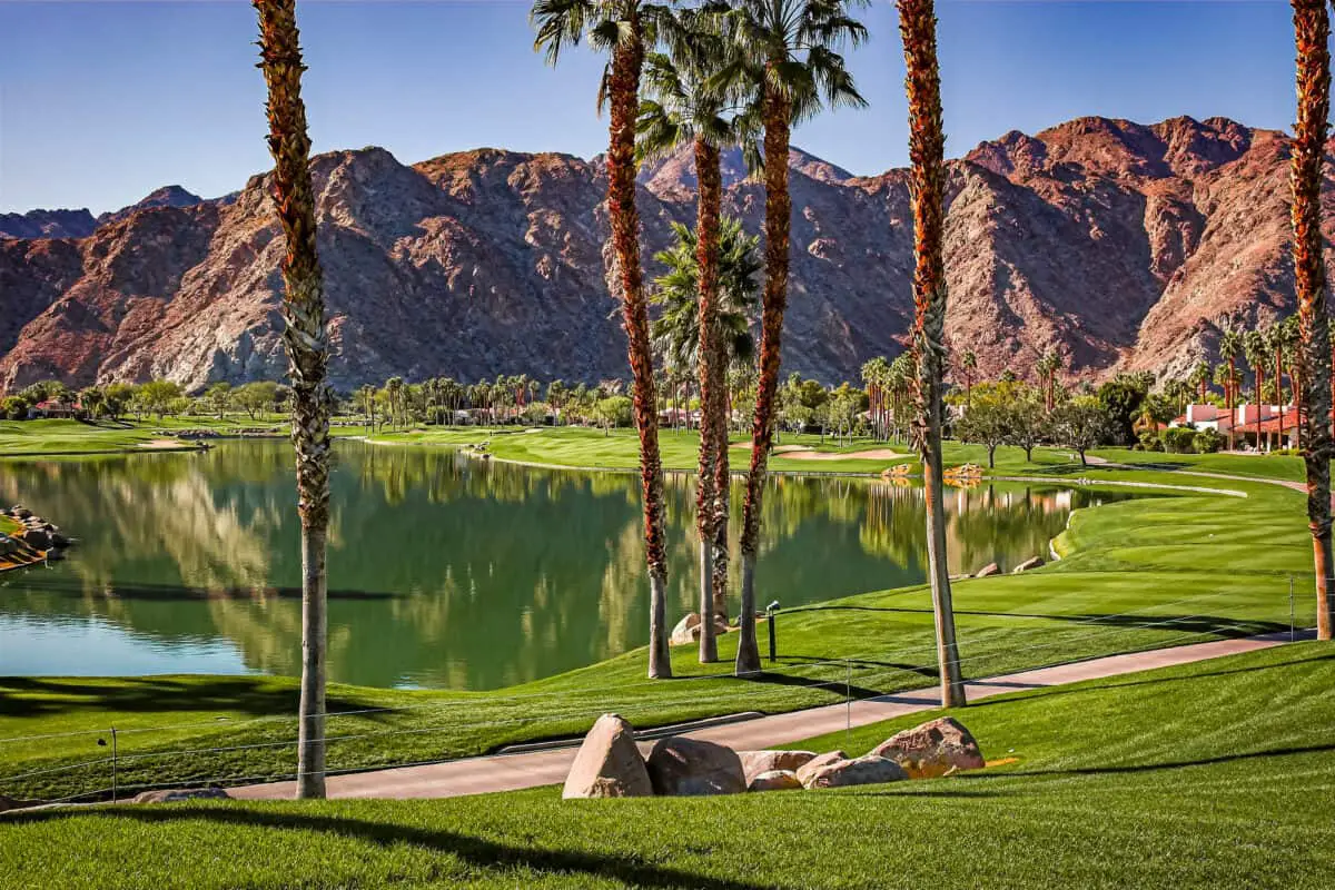 Golf Course In Palm Springs California Usa - California View