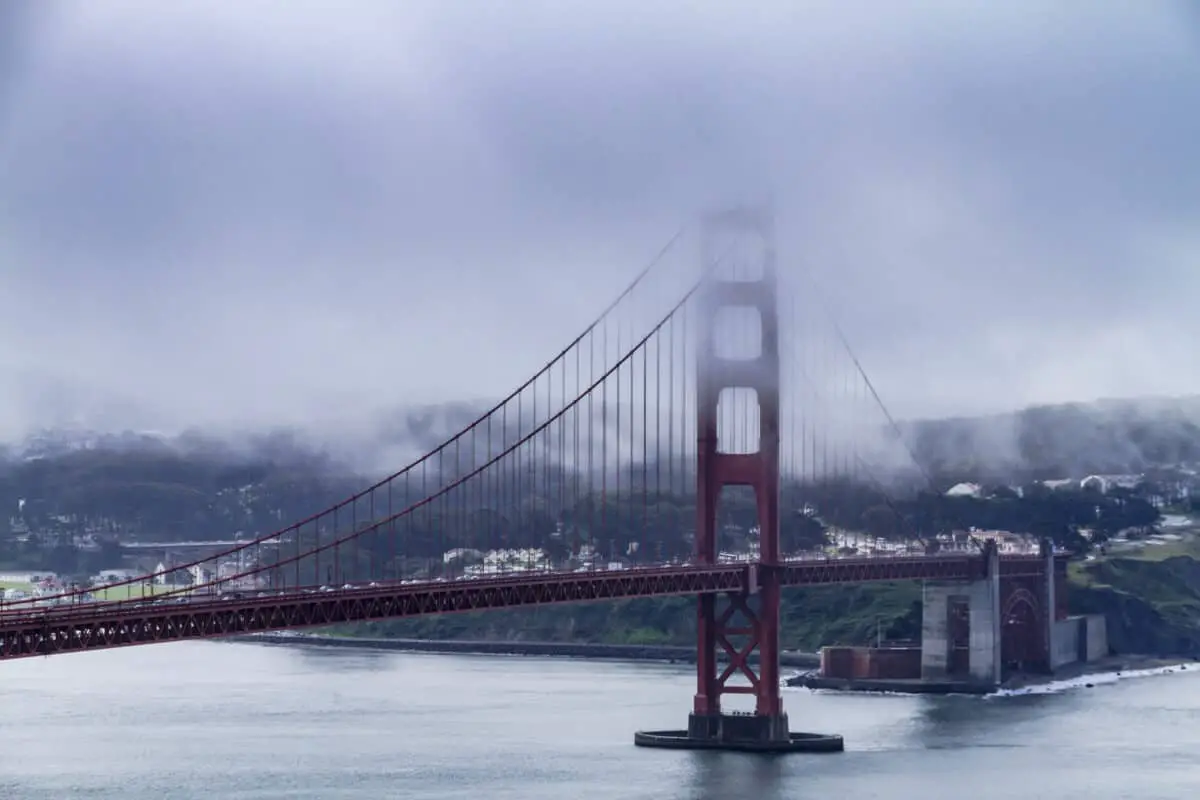Golden Gate Bridge In San Francisco Ca - California View