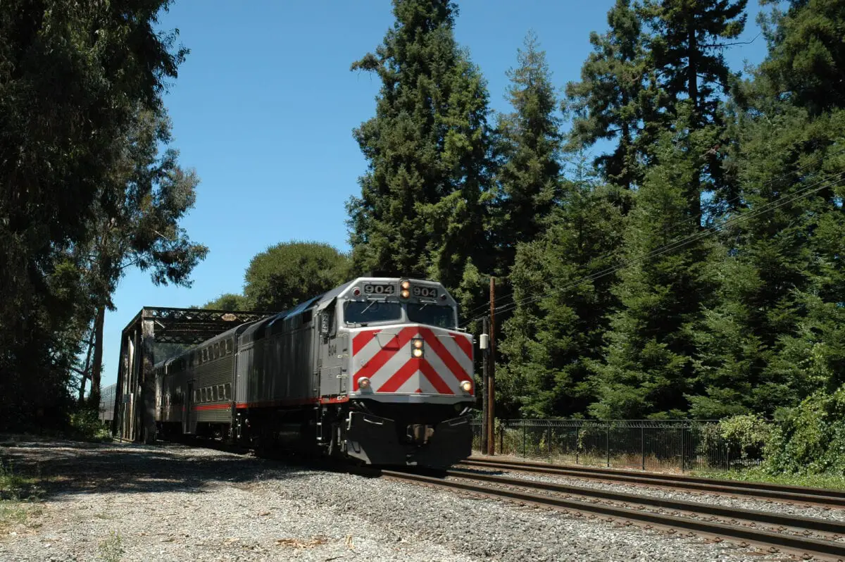 Caltrain Commuter Train - California Places, Travel, and News.
