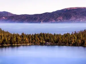 Special View Lake Tahoe northern California from a small hill - California Places, Travel, and News.