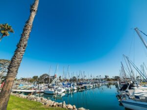 Boats in Oceanside harbor in Southern California - California Places, Travel, and News.