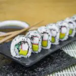 California Rolls with dip - California Places, Travel, and News.