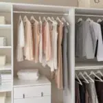 Modern closet with clothes - California Places, Travel, and News.