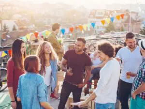 Rooftop party - California Places, Travel, and News.