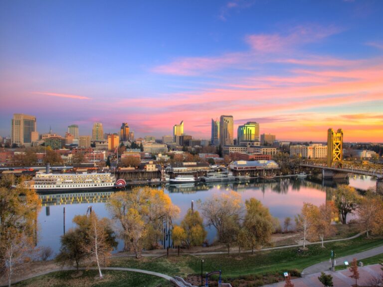 Sacramento City Scape - California Places, Travel, and News.