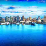 Skyline of San Diego California Aerial - California Places, Travel, and News.