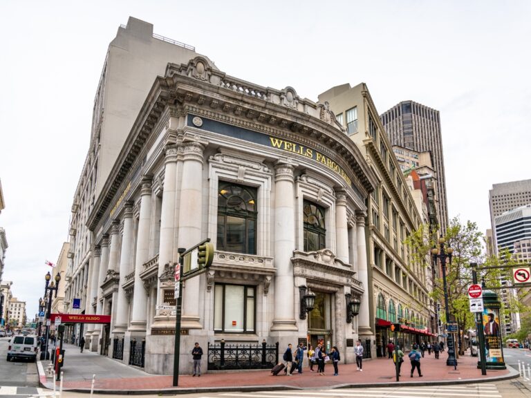 Wells Fargo Bank Building in Downtown San Francisco California - California Places, Travel, and News.